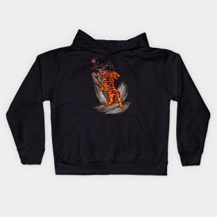 Chinese tiger Kids Hoodie